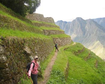 Touristische Routen nach Machu Picchu